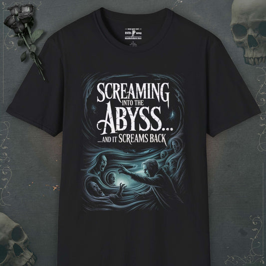 Unleash your inner darkness with our skeleton shirts, emo shirts, grunge shirts, and stylish goth shirts to echo rebellion.