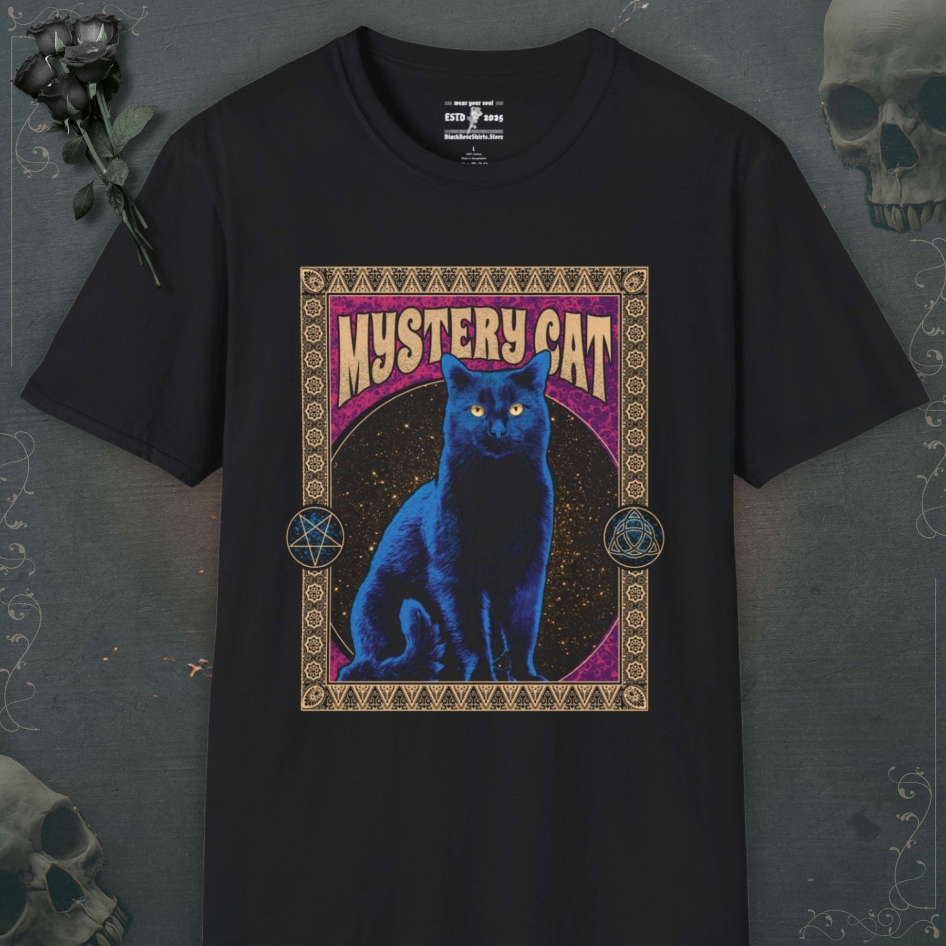 Unleash your inner darkness with our skeleton shirts, emo shirts, grunge shirts, and stylish goth shirts to echo rebellion.