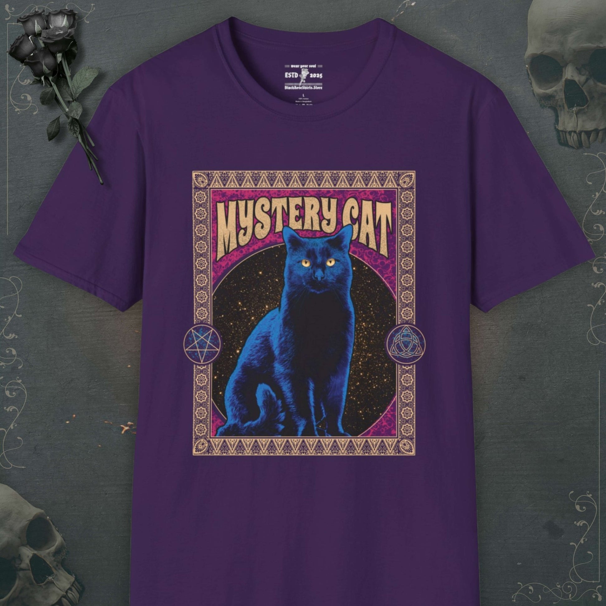 Unleash your inner darkness with our skeleton shirts, emo shirts, grunge shirts, and stylish goth shirts to echo rebellion.